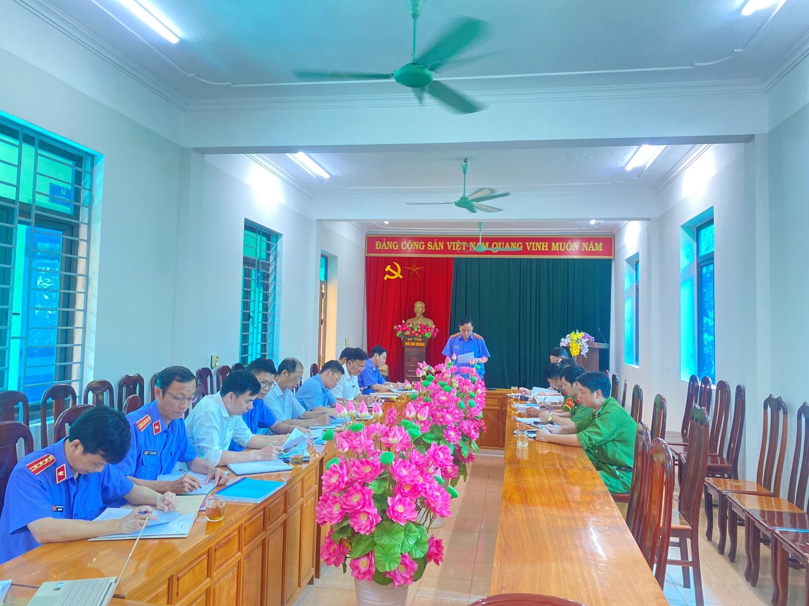 Trực tiếp kiểm sát tạm giữ, tạm giam và thi hành án phạt tù tại Trại tạm giam Công an tỉnh Lai Châu