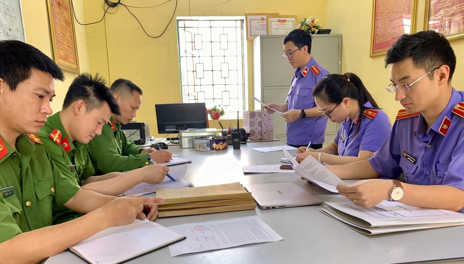 VKSND thành phố Lai Châu trực tiếp kiểm sát thi hành án hình sự tại cơ quan Thi hành án hình sự, Công an thành phố Lai Châu
