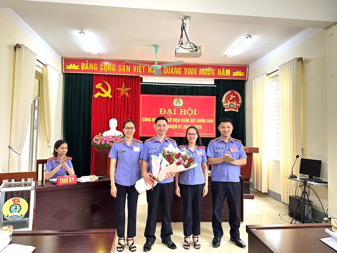 Công đoàn cơ sở VKSND huyện Tân Uyên tổ chức thành công Đại hội lần thứ v, nhiệm kỳ 2023-2028