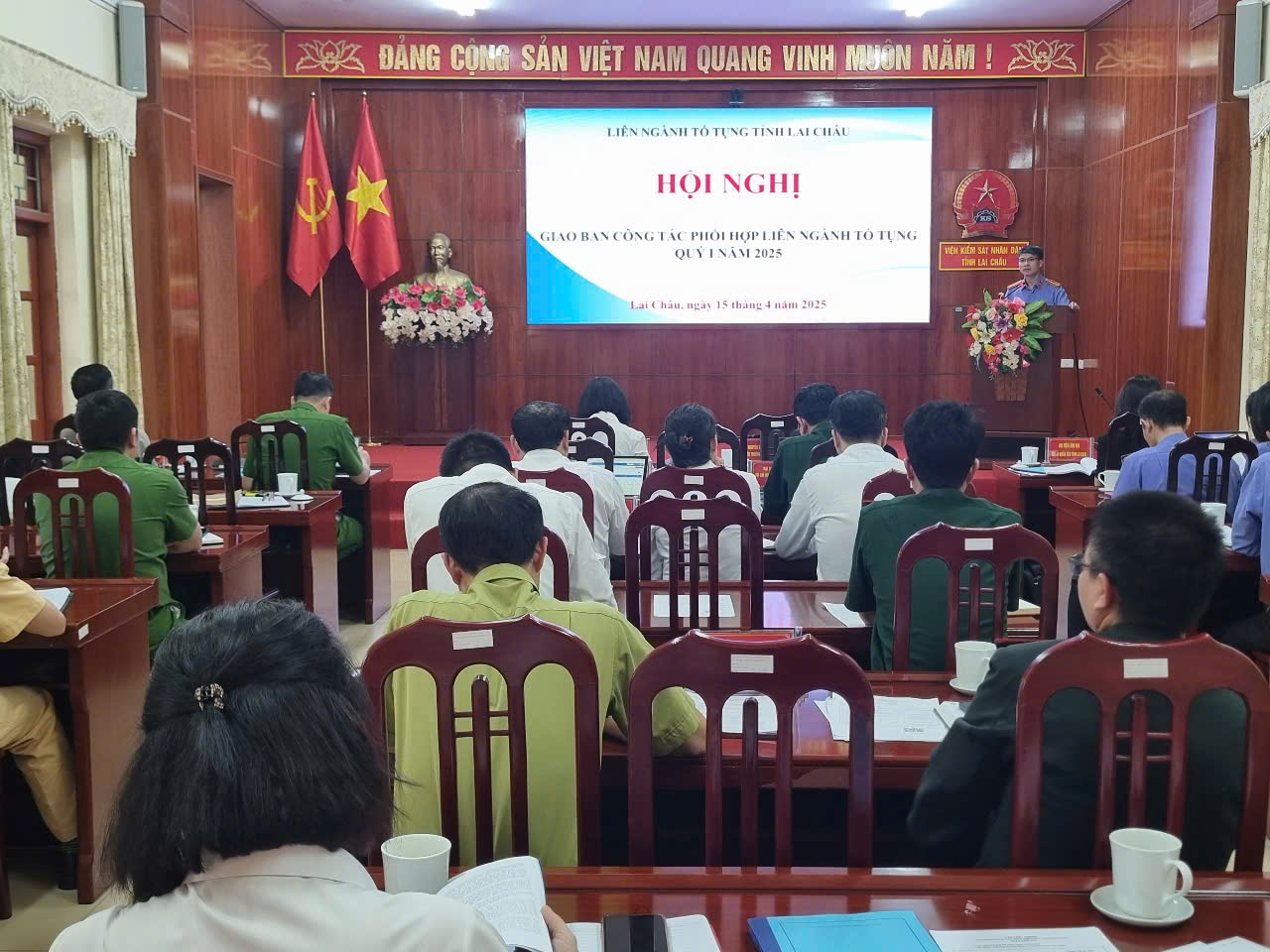 VKSND tỉnh Lai Châu chủ trì Hội nghị giao ban liên ngành tố tụng Quý I năm 2025