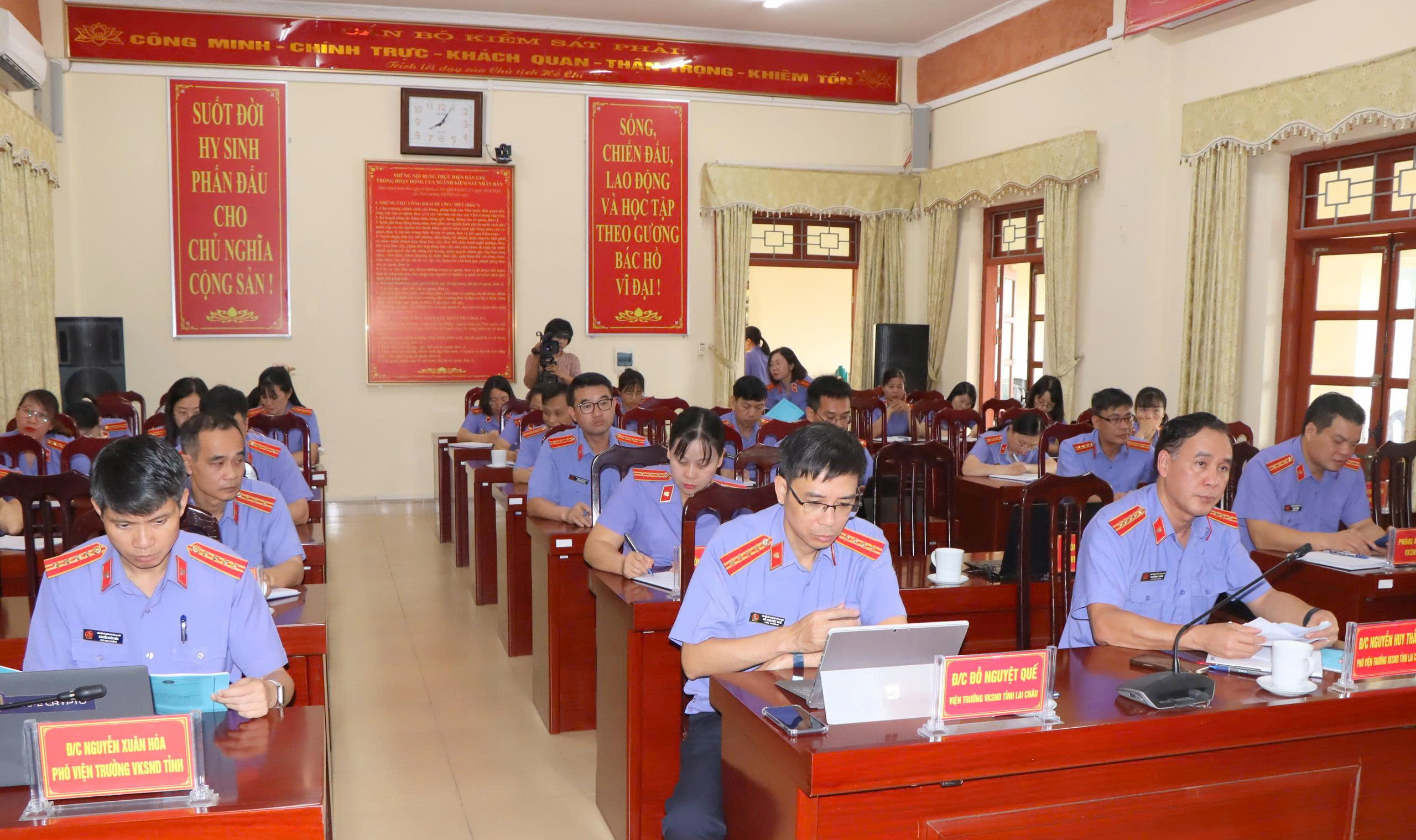 Viện kiểm sát nhân dân tỉnh Lai Châu tổ chức Hội nghị tập huấn kỹ năng nghiệp vụ chuyên sâu năm 2025