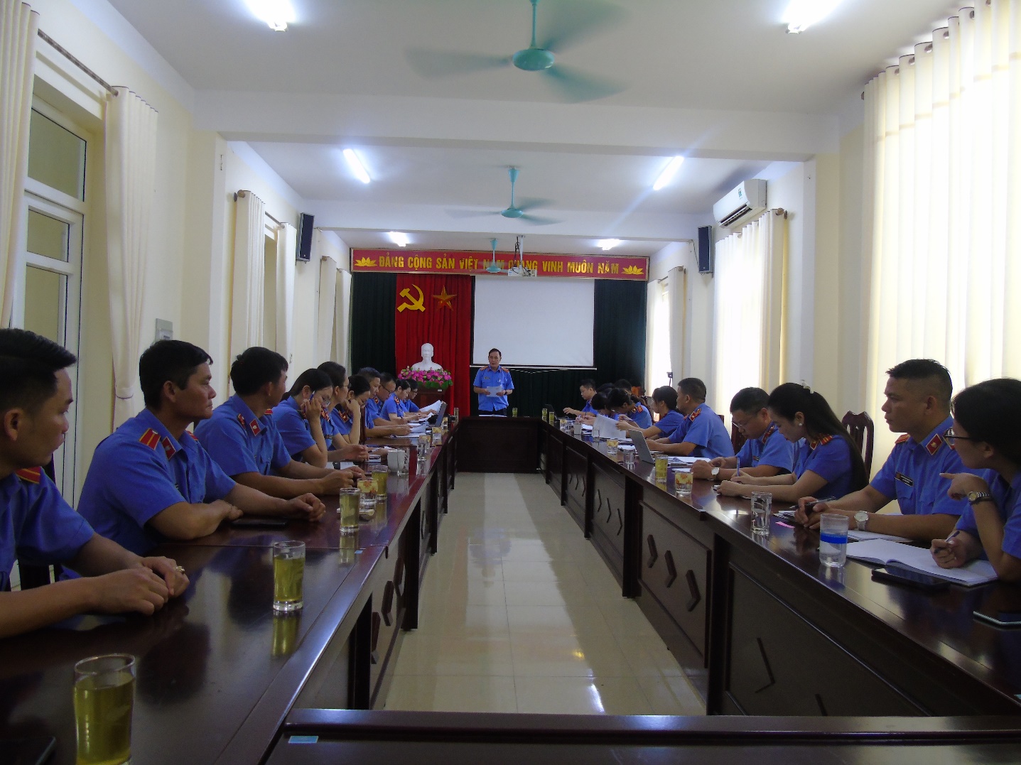 VKSND tỉnh Lai Châu tiến hành thanh tra tại VKSND khu vực 2