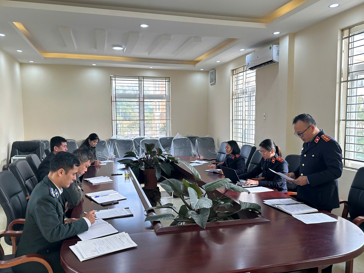 VKSND Khu vực 2 – Lai Châu phúc tra việc thực hiện kiến nghị trong công tác thi hành án dân sự năm 2025 đối với Phòng thi hành án dân sự Khu vực 2