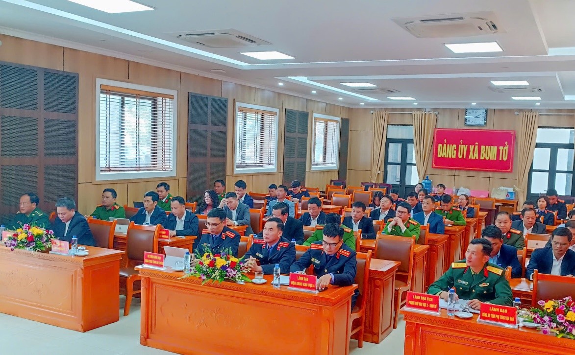 VKSND khu vực 4 – Lai Châu ký kết chương trình, quy chế phối hợp với các xã trên địa bàn