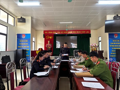 Viện kiểm sát nhân dân khu vực 4 – Lai Châu kiểm sát thi hành án hình sự tại cộng đồng tại các xã Mường Tè và Tà Tổng