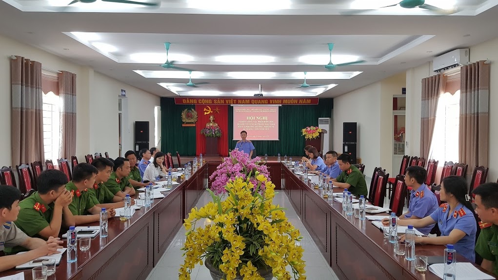 Liên ngành tố tụng huyện Than Uyên tổ chức Hội nghị sơ kết công tác phối hợp liên ngành 6 tháng đầu năm 2019