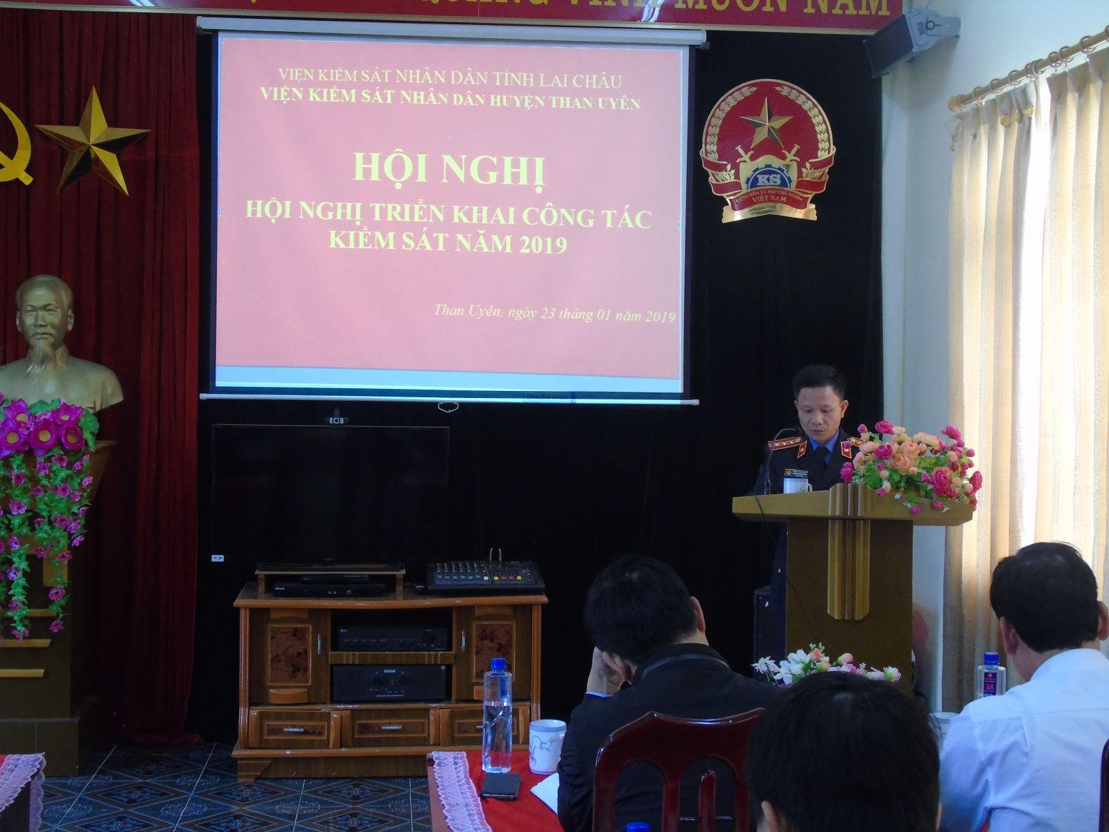 VKSND huyện Than Uyên tổ chức hội nghị triển khai công tác năm 2019