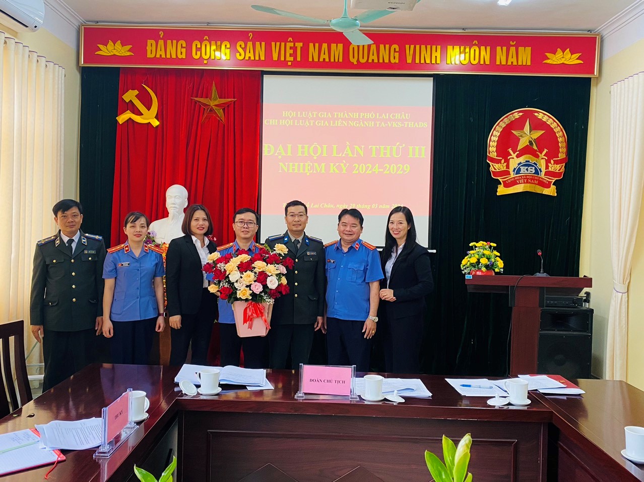 Chi hội Luật gia liên ngành các cơ quan Toà án, Viện kiểm sát, Chi cục thi hành án dân sự tổ chức Đại hội lần thứ III, nhiệm kỳ 2024-2029